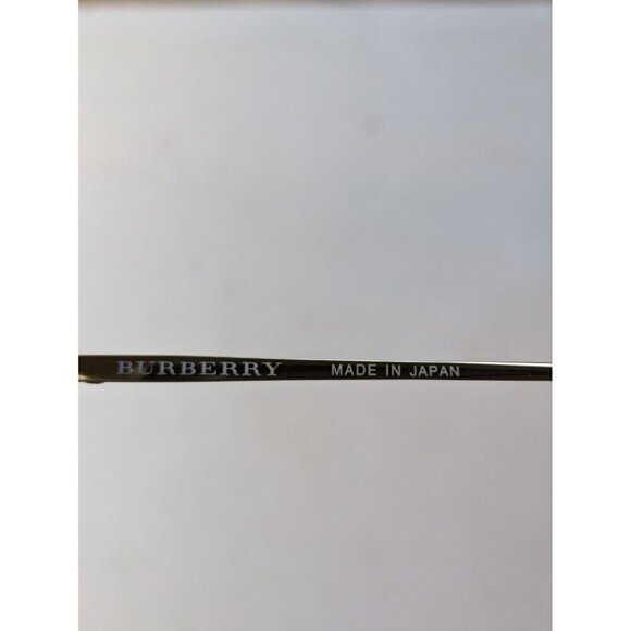 Authentic Burberry B-3517j Unisex Silver Halfrim Frames Only 49-18-136 - Picture 5 of 11